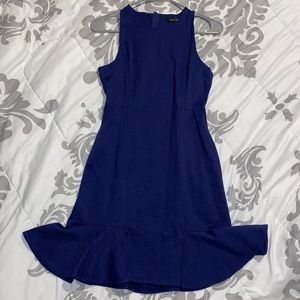 Midi Navy Blue Dress